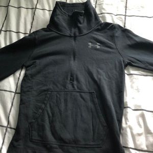 Black Under Armour Quarterzip